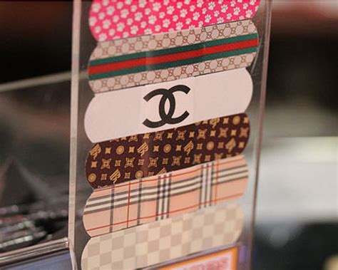 designer band aids chanel